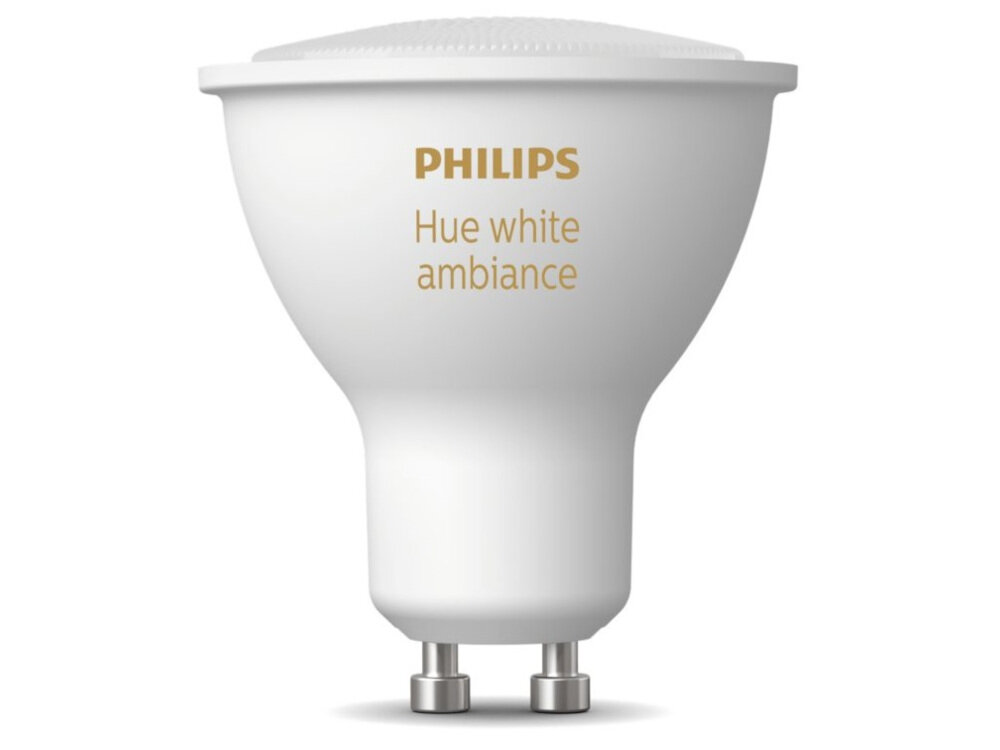 Inteligentna żarówka PHILIPS 212610 GU10 4.3W białe światło możliwość przyciemniania
