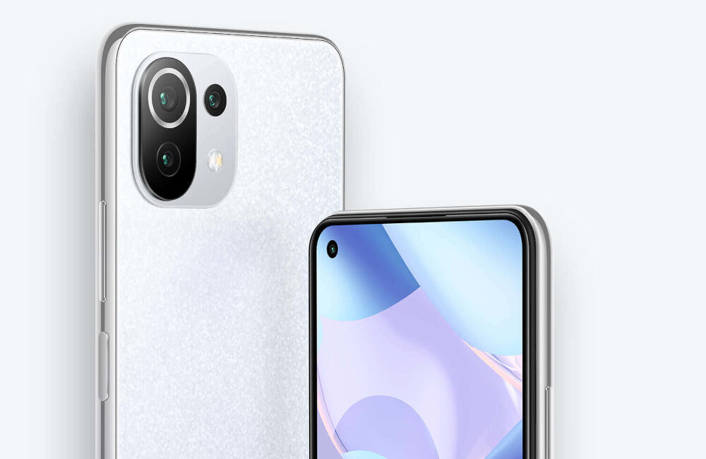 SMARTFON XIAOMI 11 LITE 5G NE pierścień szkło ramki moduł bezpieczeństwo
