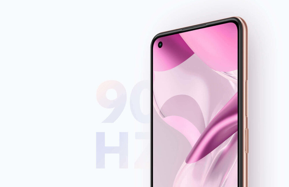 SMARTFON XIAOMI 11 LITE 5G NE częstotliwość odświeżania częstotliwość próbkowania