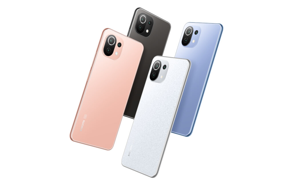 SMARTFON XIAOMI 11 LITE 5G NE wygoda komfort lekkość grubość połączenie