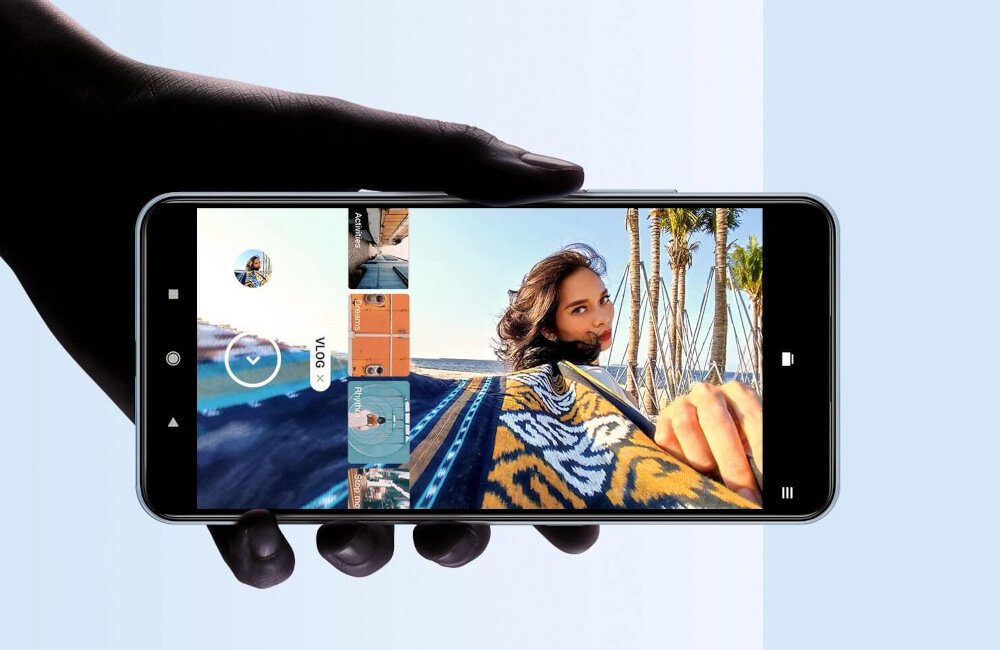 SMARTFON XIAOMI 11 LITE 5G NE tryb vlog szablony filmiki