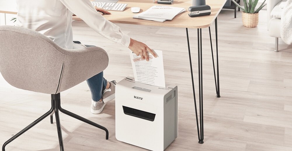 Niszczarka LEITZ IQ Small Office  - Wygląd ogólny opis