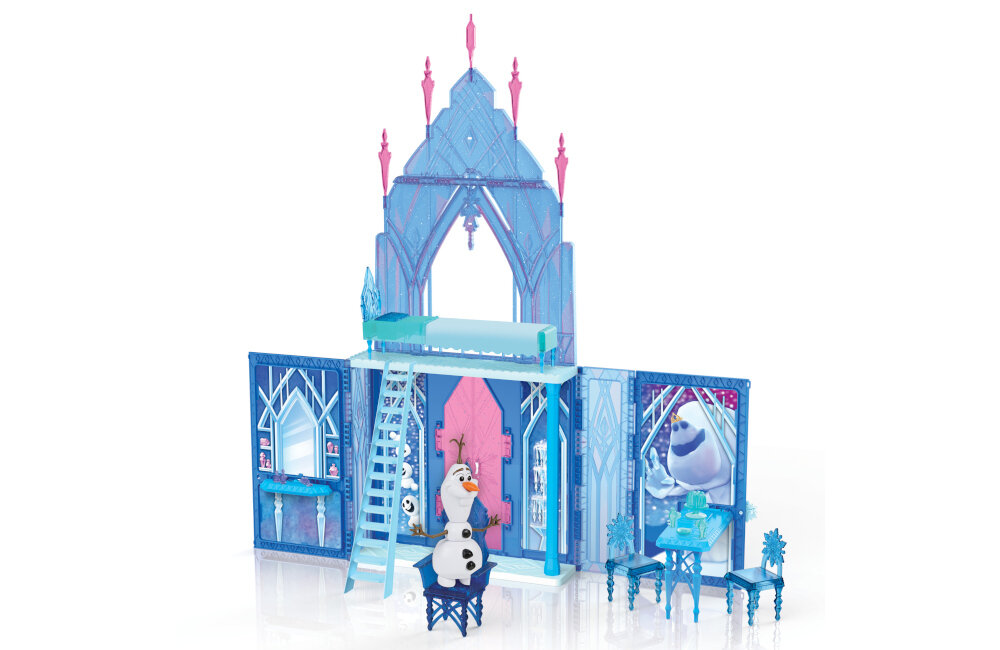 Domek HASBRO Kraina Lodu 2 Kryształowy zamek Elsy F1819 zestaw atrakcyjny duży