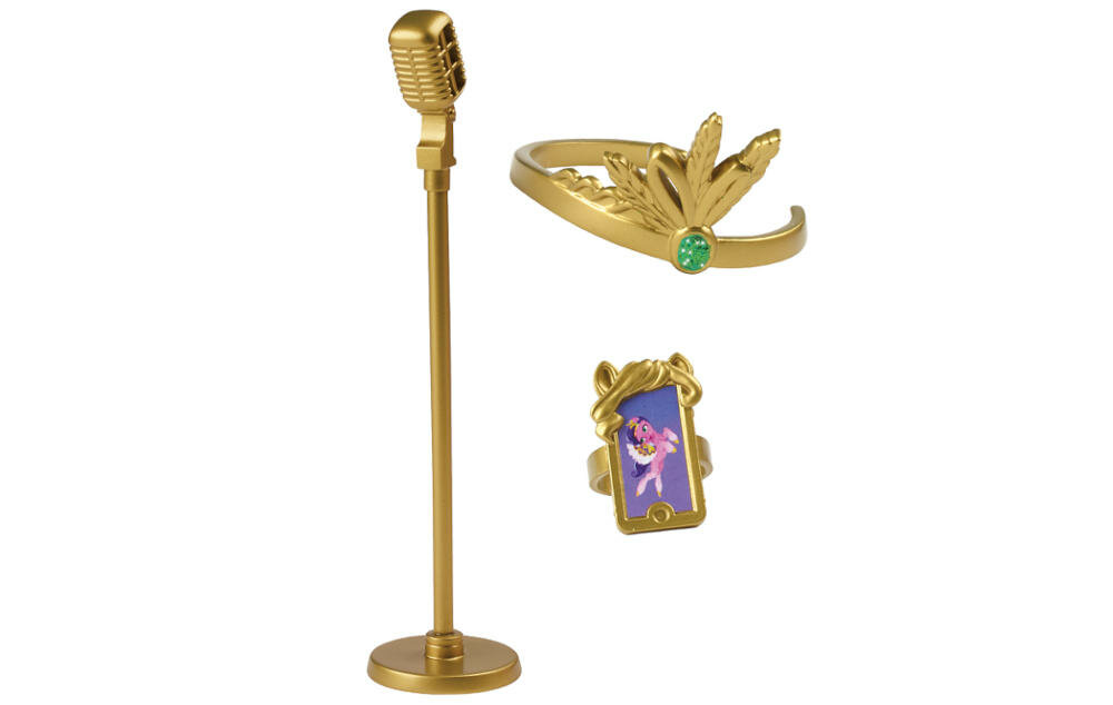 HASBRO-MY-LITTLE-PONY-MOVIErekwizyty zabawka gwiazda mikrofon opaska telefon koncert klimat występ