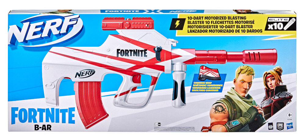 Wyrzutnia HASBRO Nerf Fortnite B AR F2344 wiek realne odwzorowanie