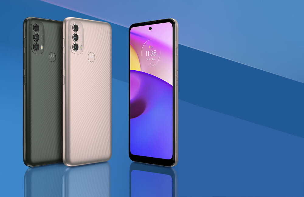 SMARTFON MOTOROLA MOTO E40 ekran odświeżanie proporcje
