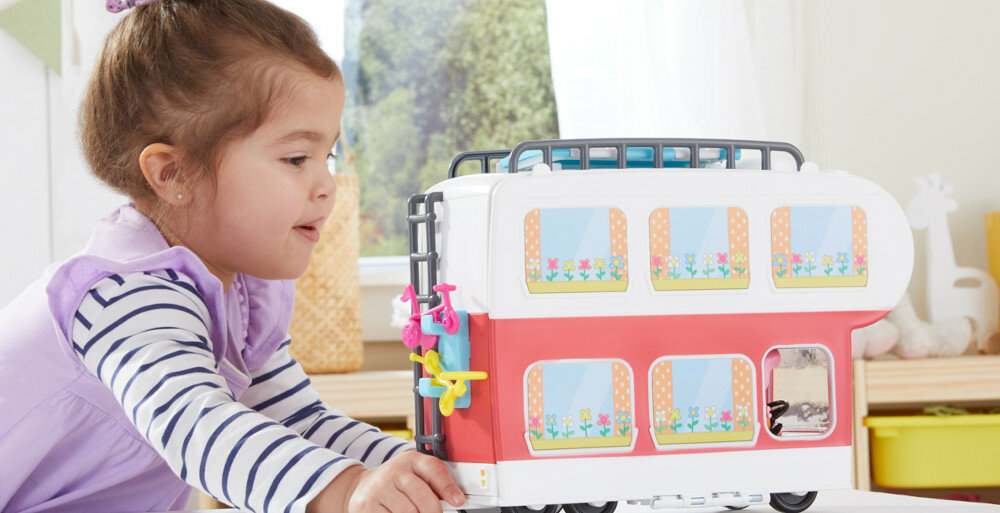 ZABAWKA HASBRO ŚWINKA PEPPA KAMPER RODZINNY F2182 kemping zabawa wyjazd wakacje świnka rodzina