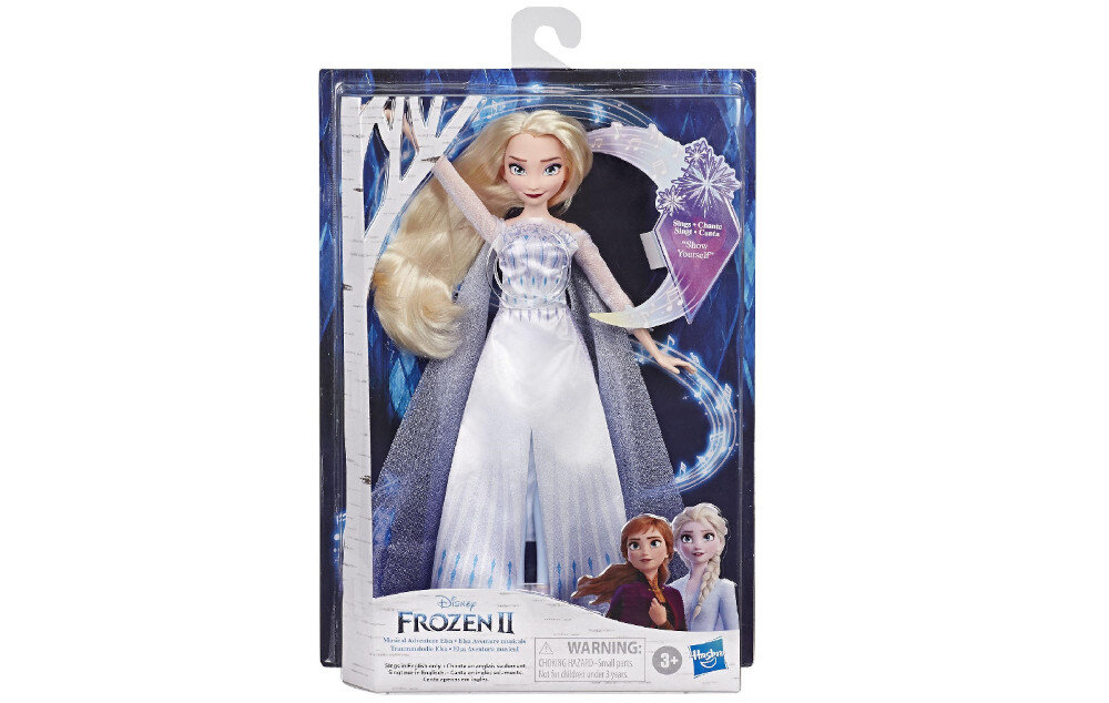 LALKA HASBRO KRAINA LODU 2 KRÓLEWSKA ŚPIEWAJĄCA LALKA ELSA E8880