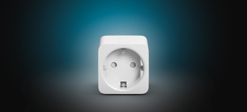 Gniazdko PHILIPS HUE Smart 929003050601 Bluetooth obudowa biała wymiary