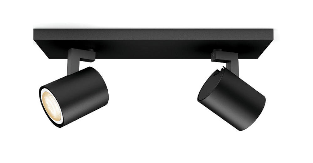 PHILIPS kinkiet oświetlenie sypialnia salon pokój zintegrowane światło led odcienie kolory przyciemnienie poświata