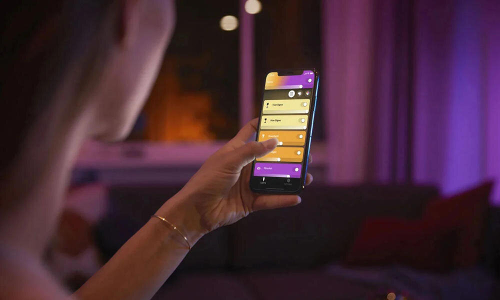 PHILIPS innowacyjna technologia sterowanie aplikacja mobilna