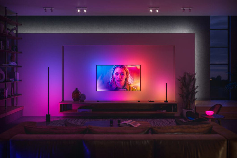Tuba LED PHILIPS HUE 915005988201 L Czarny laczenie kolorow