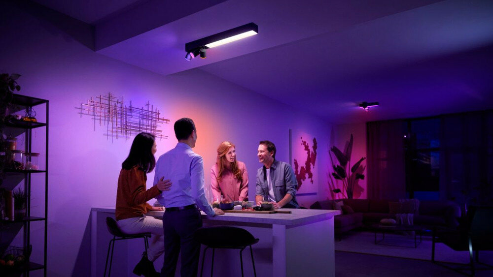 Zestaw startowy PHILIPS HUE 929001953113 4.3W GU10 Bluetooth inteligentny dom