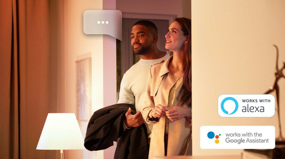 Inteligentna żarówka LED PHILIPS HUE 212728 9.5W E27 Bluetooth (2 szt.) asystent glosowy