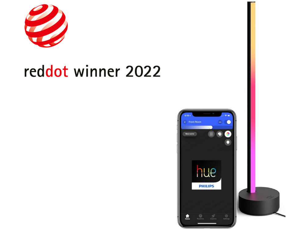 Lampa stołowa PHILIPS HUE Signe Gradient nagroda reddot