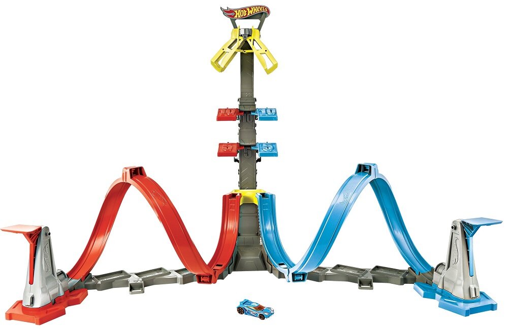 Tor HOT WHEELS Wieża Starcie na wysokości GRW39 Ustaw jak chcesz