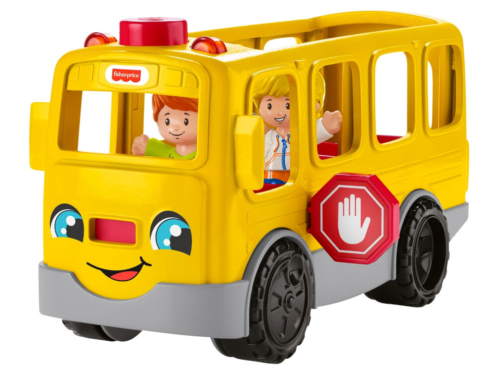 Samochód FISHER PRICE Little People Autobus małego odkrywcy GXR97 kolorowy pojazd edukacyjny dźwięki piosenki światła dla maluchów po pierwszym roku życia gwarancja wielogodzinnej fantastycznej zabawy