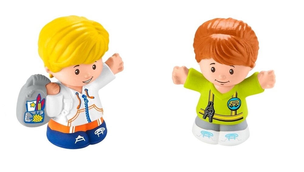 Samochód FISHER PRICE Little People Autobus małego odkrywcy GXR97 figurki Emily i Eddiego