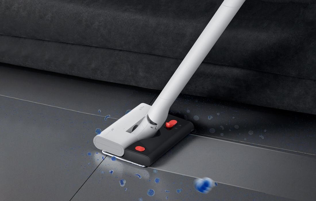 Odkurzacz DEERMA VC01 Max przemyslana konstrukcja BMS litowa bateria o pojemnosc 2500mAh czas pracy