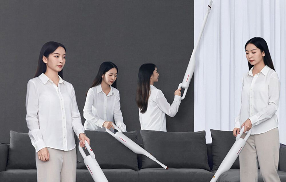 Odkurzacz DEERMA VC01 Max wygoda komfort odkurzanie funkcja obracania waga 1,6kg