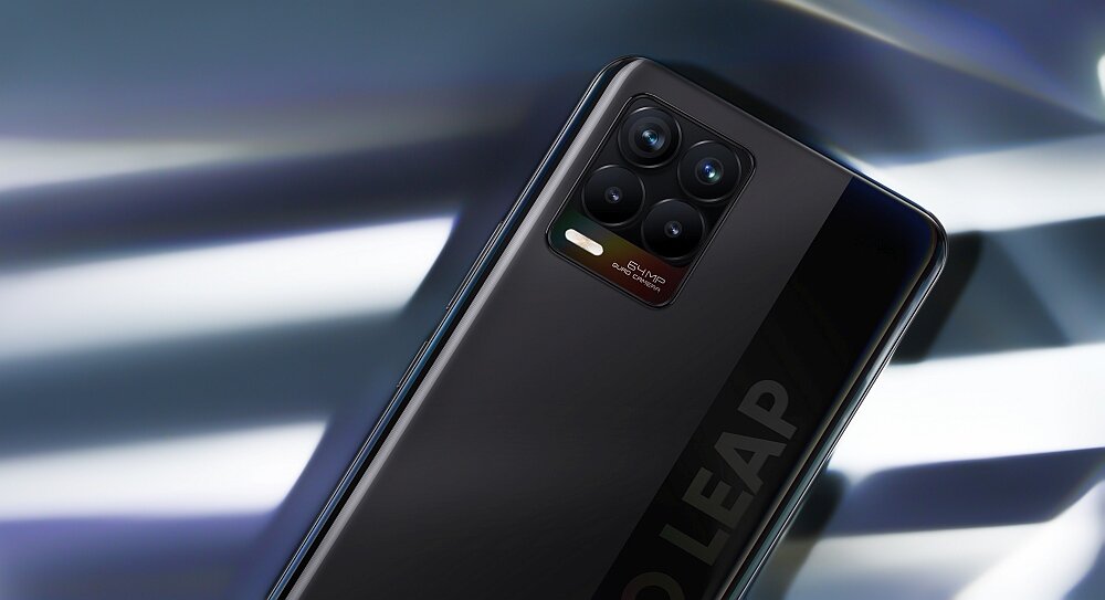 Smartfon REALME 8 ekran aparat bateria ładowanie wydajność ram procesor pojemność rozdzielczość zdjęcia filmy czytnik papilarny obudowa kolory