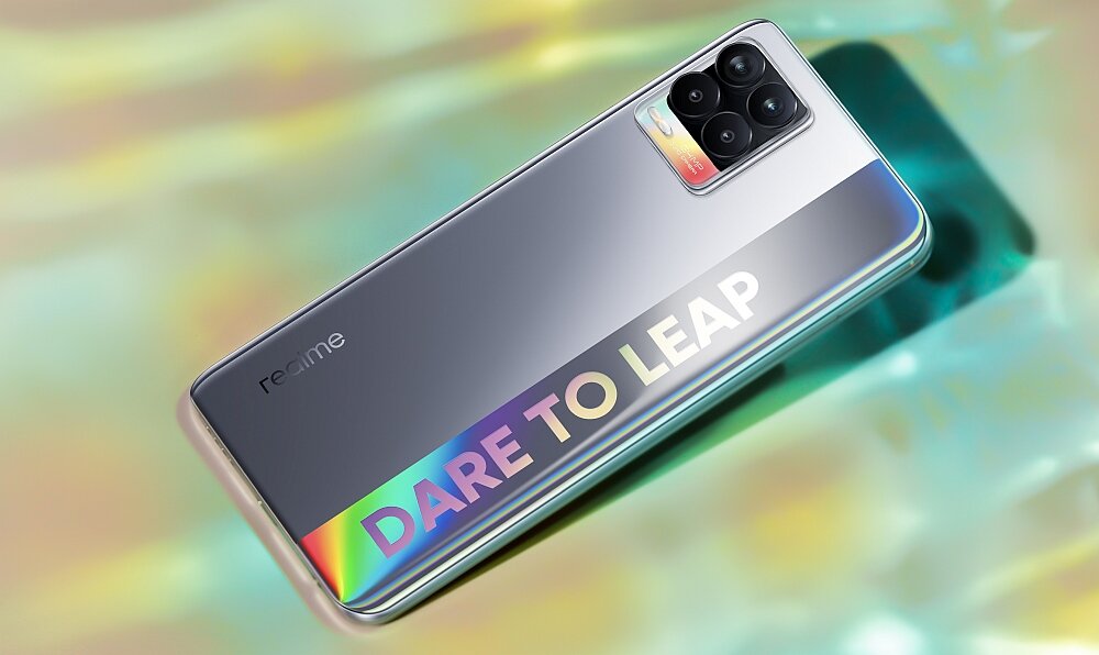 Smartfon REALME 8 ekran aparat bateria ładowanie wydajność ram procesor pojemność rozdzielczość zdjęcia filmy czytnik papilarny obudowa kolory