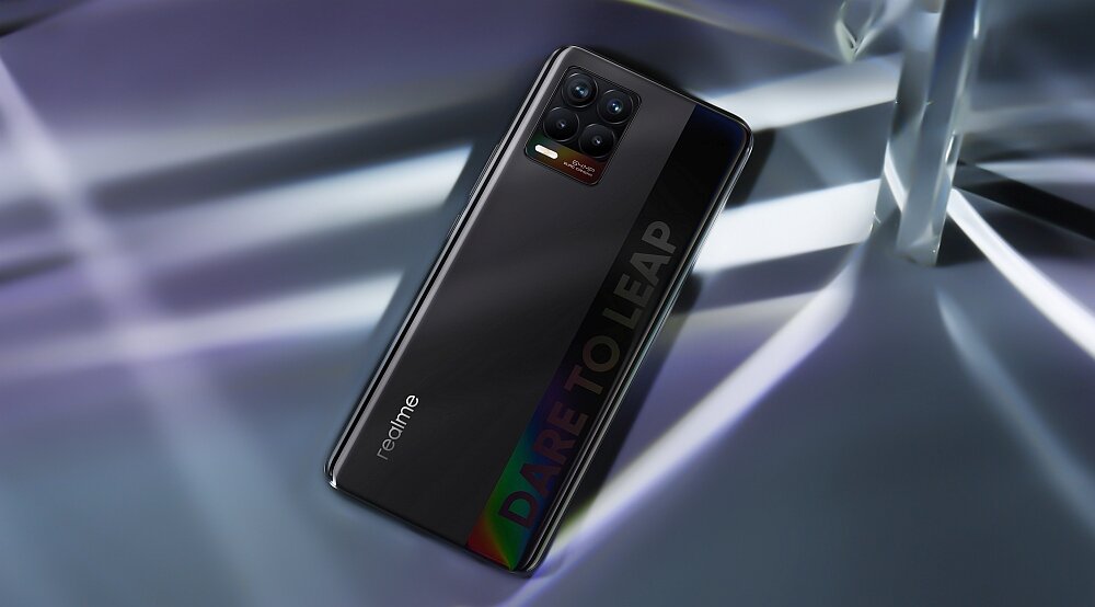 Smartfon REALME 8 ekran aparat bateria ładowanie wydajność ram procesor pojemność rozdzielczość zdjęcia filmy czytnik papilarny obudowa kolory