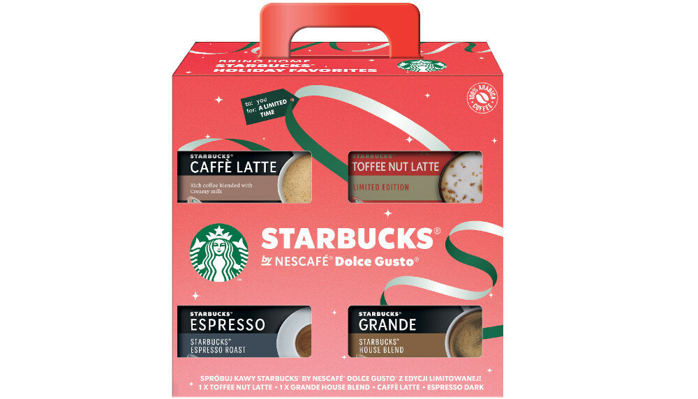 Kapsułki STARBUCKS Dolce Gusto OnPack Xmass