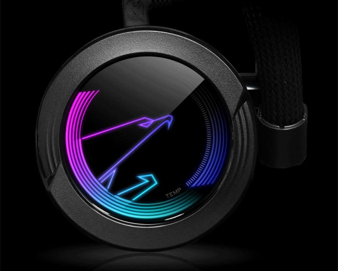 Chłodzenie wodne GIGABYTE Aorus Waterforce 240 - temperatura CPU