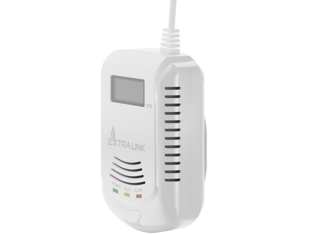 Czujnik tlenku węgla czadu i gazu JIKAIDA JKD-808COM zautomatyzowane sterowanie mikroprocesorowe wysoka precyzja dzialania sprawnareakcja na wykryte zagrozenia alarm akustyczny