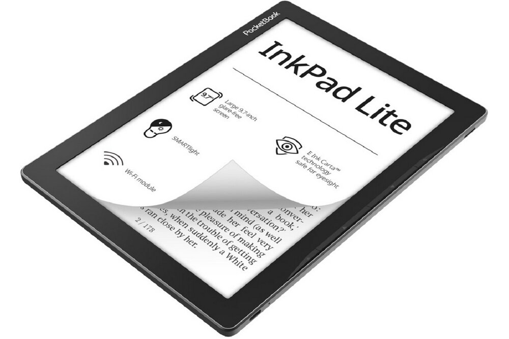 Czytnik E-Booków POCKETBOOK InkPad Lite ekran czytanie pamięć pojemność rozdzielczość przekątna