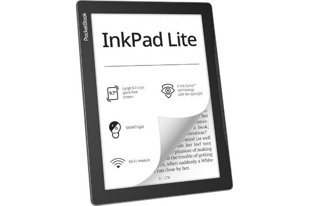 Czytnik E-Booków POCKETBOOK InkPad Lite ekran czytanie pamięć pojemność rozdzielczość przekątna