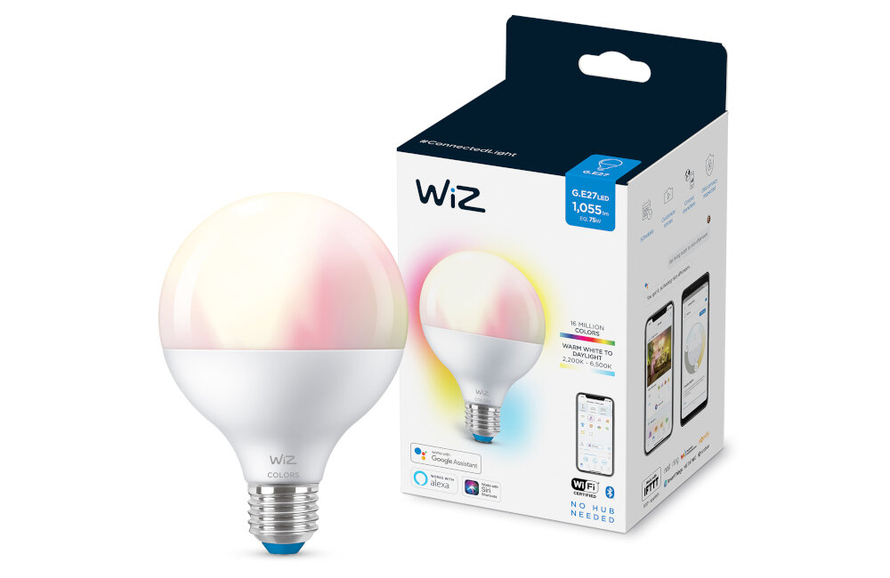 Inteligentna żarówka LED WIZ 929002383902 11W E27 WiFi kompatybilność łączność działanie sterowanie