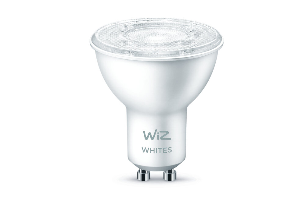 Inteligentna żarówka LED WIZ 929002448302 4.7W GU10 WiFi moc wydajność czas działania konstrukcja