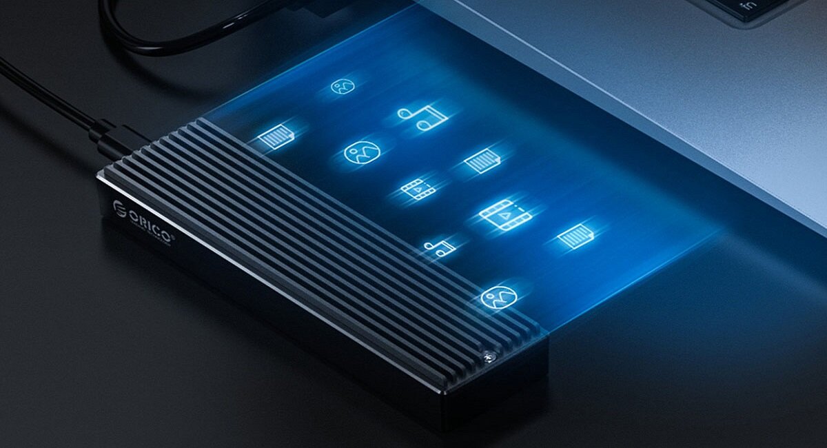 Obudowa dysku ORICO M2PV-C3-BK-EP
Przewód w zestawie
