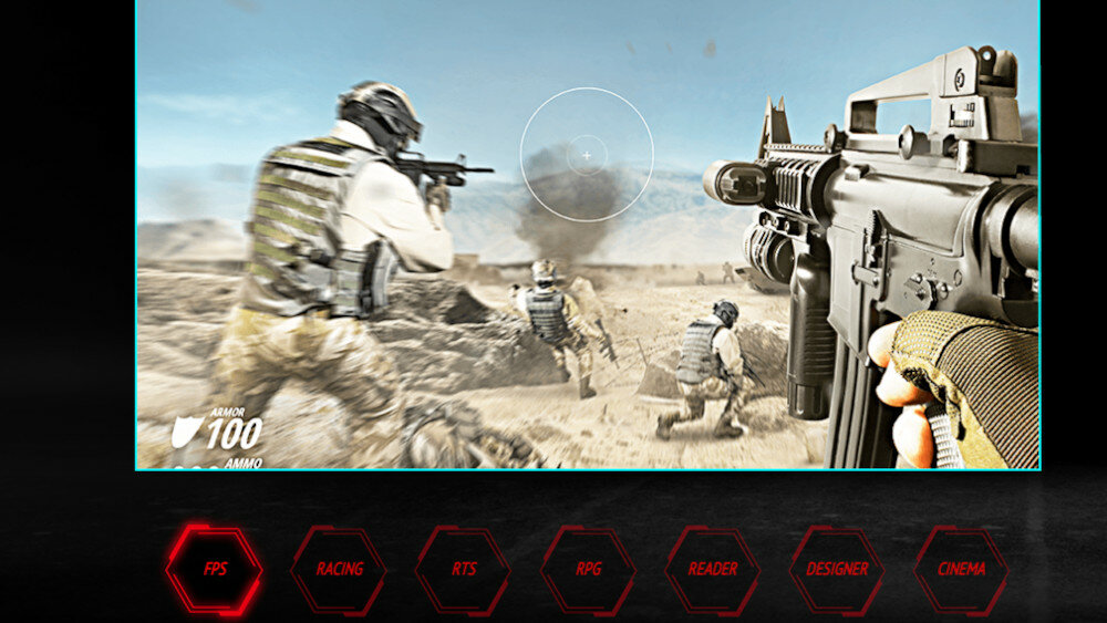 Monitor MSI Optix G273QPF - tryby