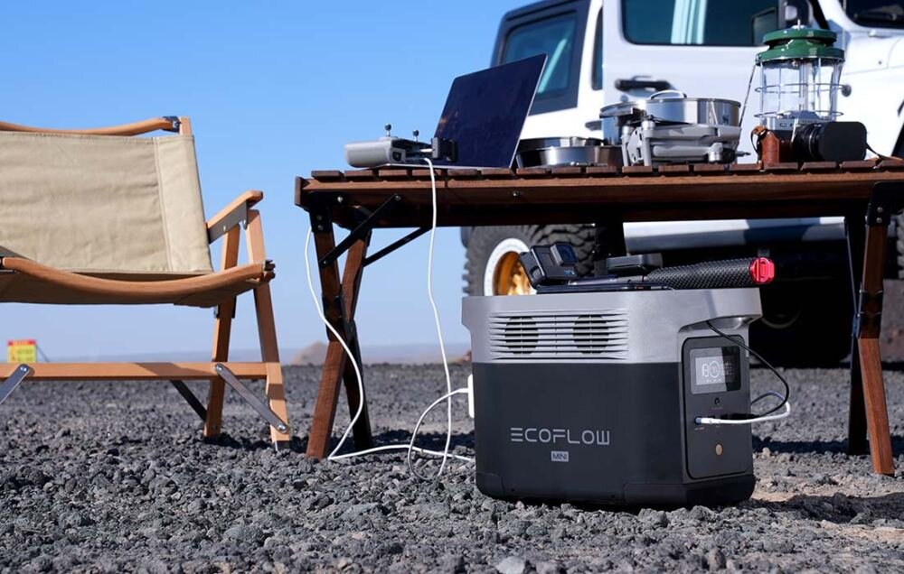 Stacja zasilająca ECOFLOW Delta Mini energia moc czas