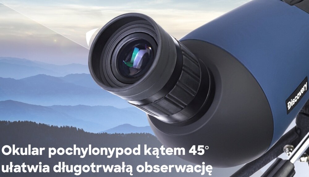 Luneta DISCOVERY RANGE OKULAR BIWAKOWANIE OBSERWACJE OPTYKA KĄT SOCZEWKA