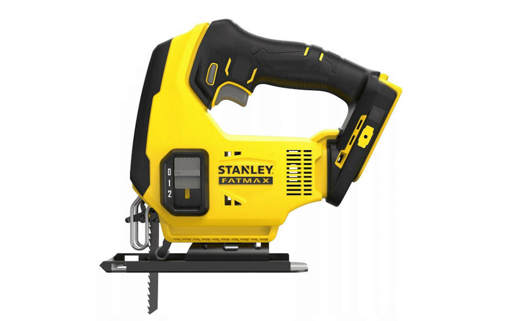 STANLEY FatMax SFMCS600B akumulatorowa wyrzynarka cięcie miękkie twarde drewno blacha metal materiały kompozytowe blaty szybkie ładowanie