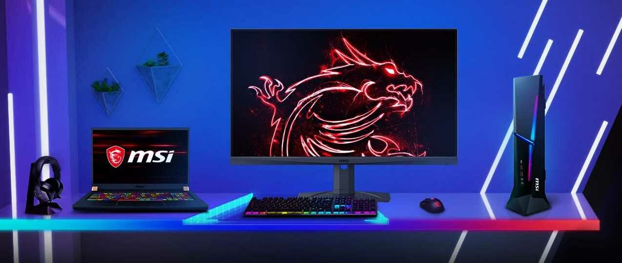Monitor MSI Optix MPG321QRF-QD - KVM
