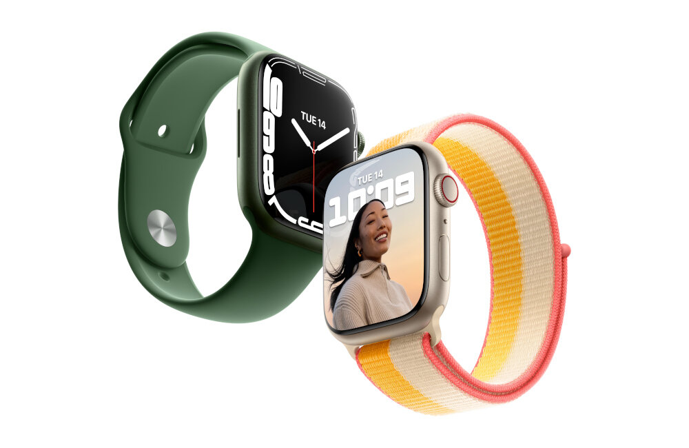 SMARTWATCH APPLE WATCH SERIES 7 ładowanie 