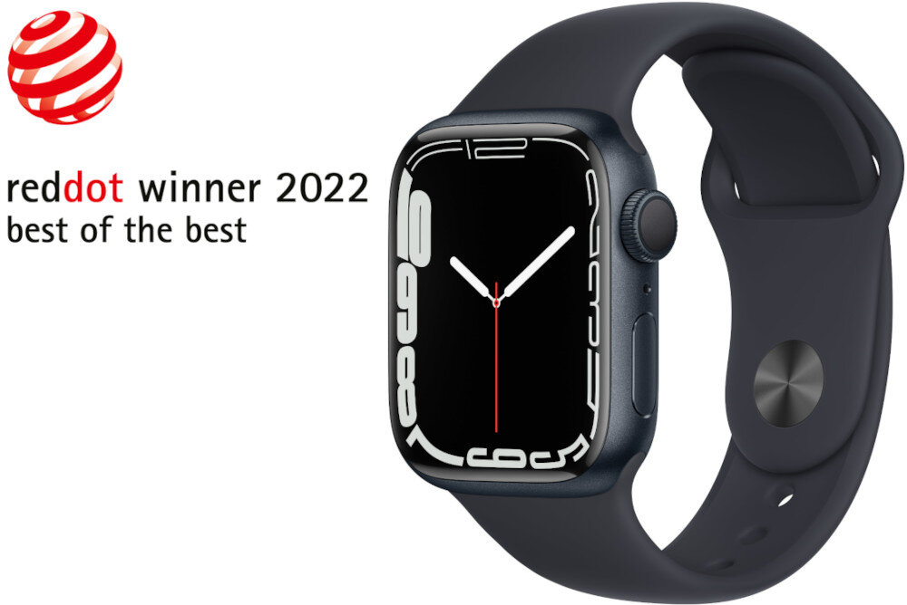 Smartwatch APPLE Watch 7 nagroda reddot