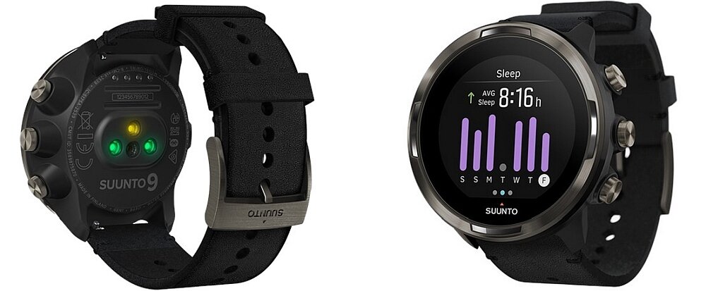 Smartwatch SUUNTO 3 Baro Titanium  ekran bateria czujniki zdrowie sport pasek ładowanie pojemność rozdzielczość łączność sterowanie krew puls rozmowy smartfon aplikacja 