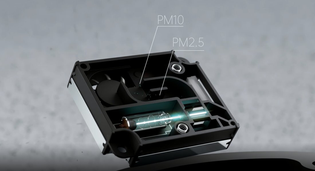 Oczyszczacz powietrza SMARTMI Air Purifier P1 wysoka wydajnosc filtr True HEPA powierzchnia