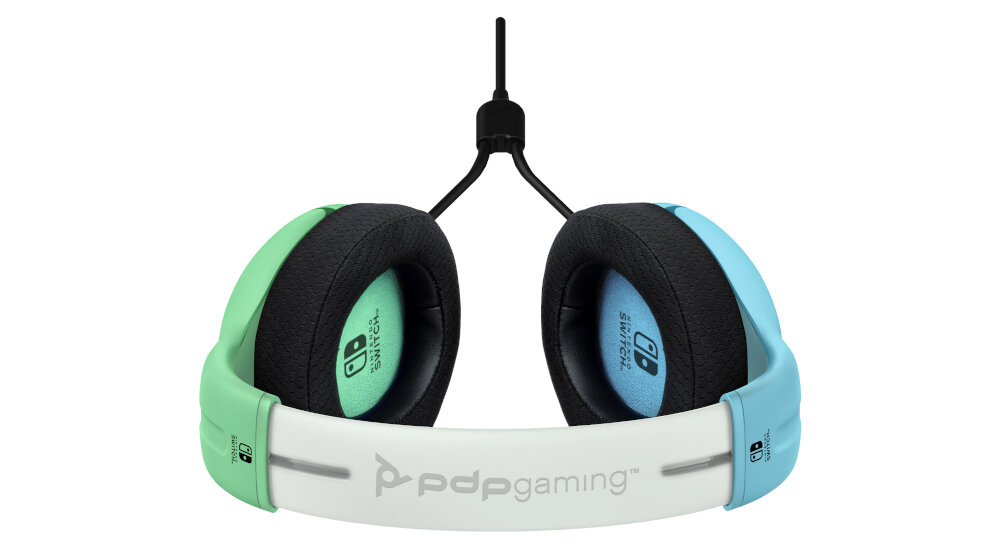 SŁUCHAWKI NINTENDO SWITCH PDP PRZEWODOWE LVL40 neodymowe magnesy 40 mm 