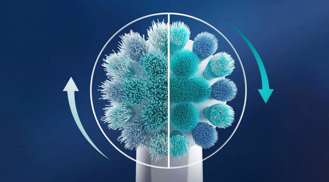 Oryginalna końcówka szczoteczki ORAL-B EB10S-2 Kids Frozen II (2 szt.) (Dla dzieci) Prosta wymiana końcówek Regularna wymiana ułatwienie dobór