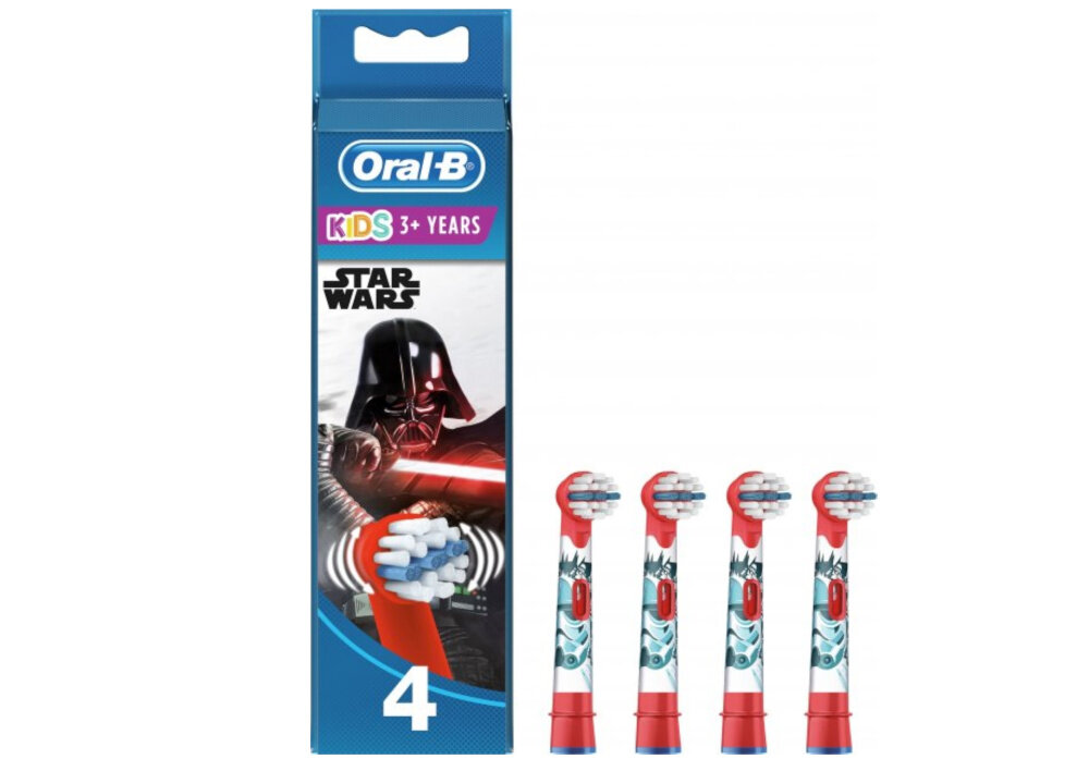 Końcówka szczoteczki ORAL-B Kids Star Wars EB10S-4 (4 szt.) szczoteczki specyfikacja