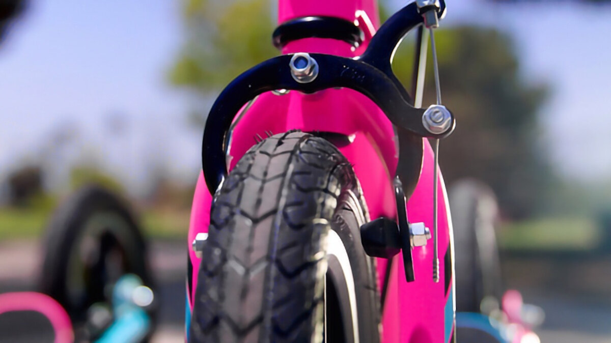 Hulajnoga RAZOR Flashback hamulce zaciskowe zatrzymywanie