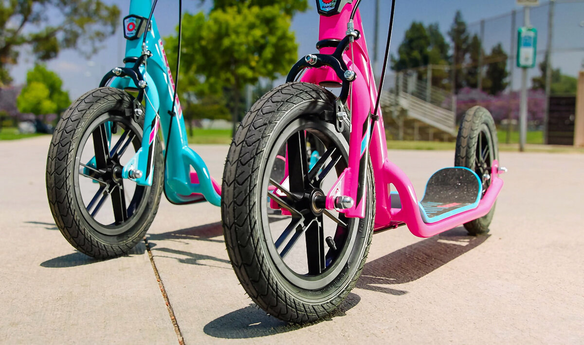 Hulajnoga RAZOR Flashback wyprawy codzienność przejażdżka dziecięca gumowe koła