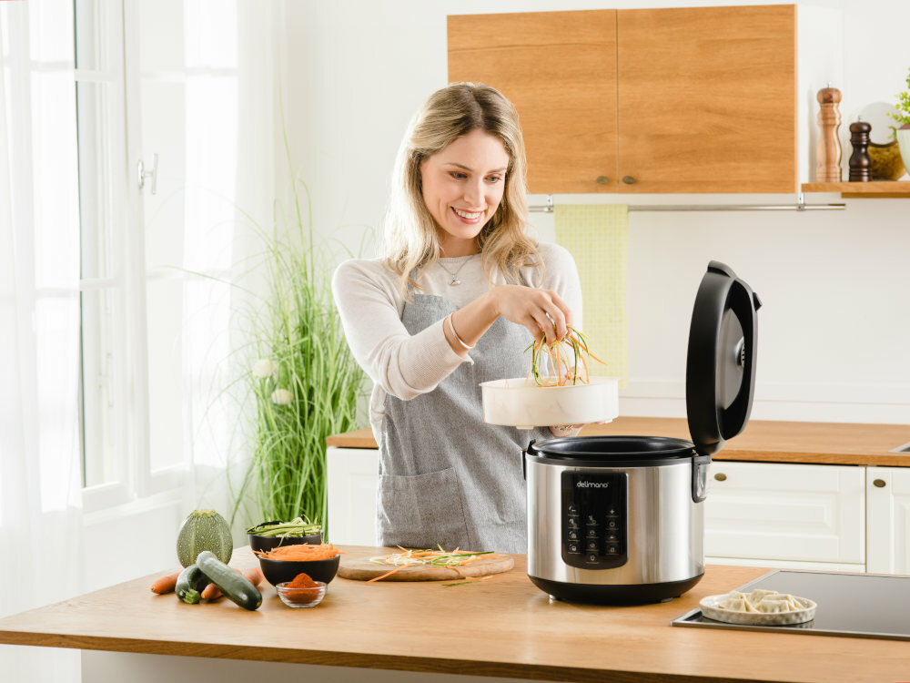 Multicooker DELIMANO Optimo Program DIY 6 programow automatycznych